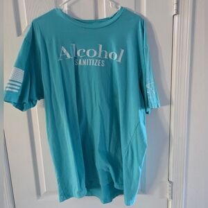 Grunt Style, Mens Teal Graphic Men's Shirt